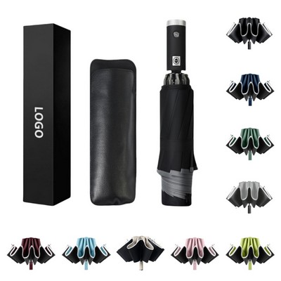 Umbrella with Reflective Stripe