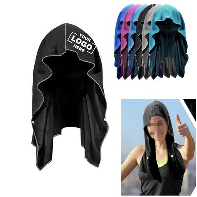 Sun Protection Cooling Hoodie Towel(Free Shipping)