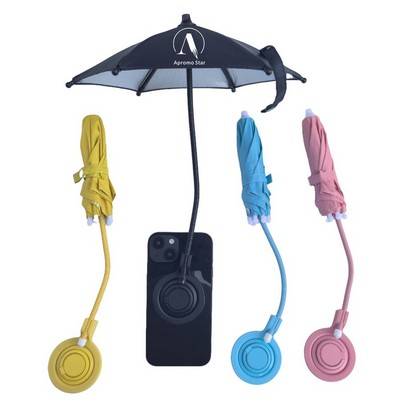 Magnetic Retractable Cell Phone Stand Umbrella
