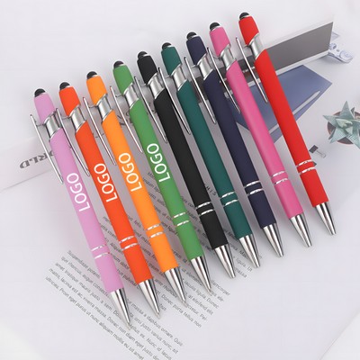 Ballpoint Pen With Stylus Tip