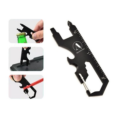 Multi-function Bottle Opener with Carabine