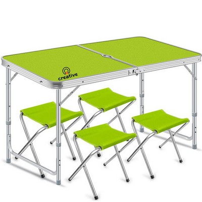 Aluminum Folding Table Set