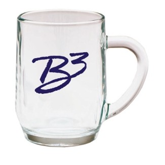 10 Oz. Haworth Glass Coffee Mug