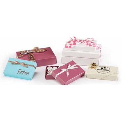 Colored 2 Piece Folding 1 LB Candy Box (9 5/8"x 6"x 1 1/4")