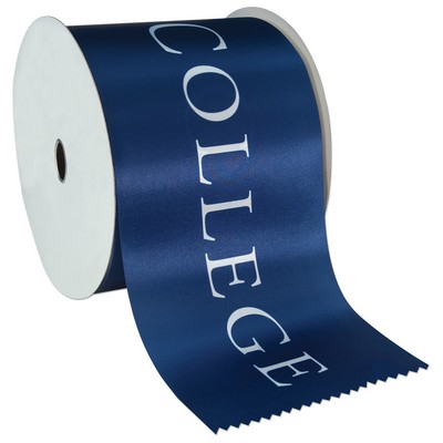 100 Yard Custom Printed Multicolor Ribbon Roll (6" Wide)