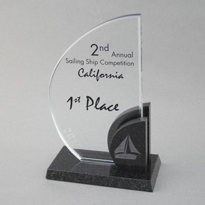 Prestige Granite 2 Award (5"x 7-1/2"x 2-1/2")