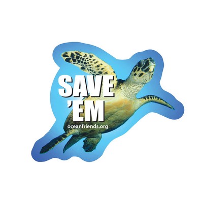 Full Color Digital Sticker | Custom | Die Cut Shape | White Vinyl | Ultra Remov Adh | 176-210 Sq In