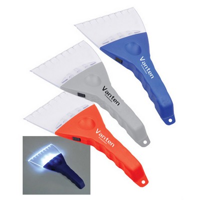 LED Lighted Ice Car Scraper