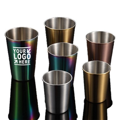 16 Oz. Stainless Steel Stackable Pint Cups Tumblers