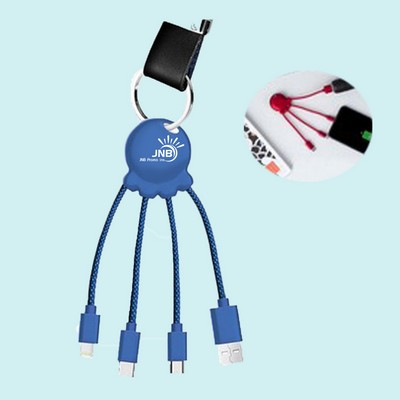 4-in-1 Versatile Octopus Charging Cable