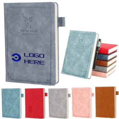 Thickened Suede Leather Notebook