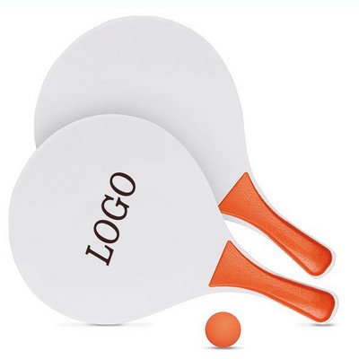 Beach Paddle Ball Set