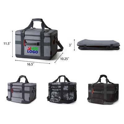 Insulated Soft Cooler Large Collapsible Cooler Bag