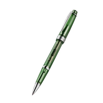 Cross® Bailey Light™ Translucent Green Resin with Chrome-Plated Appointments Rollerball Pen