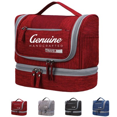 Travel Organizing Toiletry Bag with Multiple Compartment