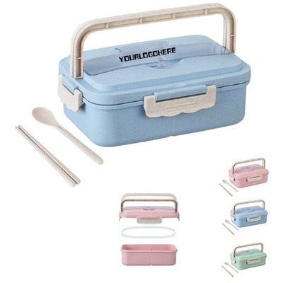 Lunch Box With Tableware Set