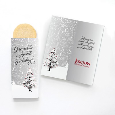 One Color Foil-Stamped Stock Cardinals Sweeter Cards with Sugar Cookies