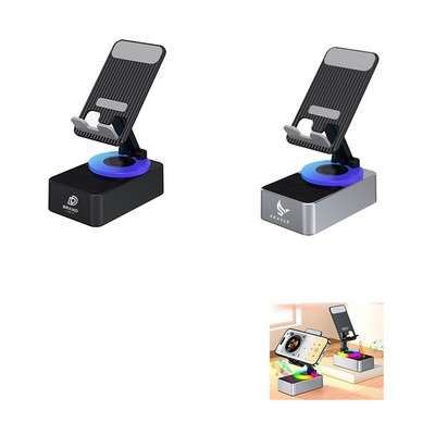 Wireless Speaker with Rotation Pnone Holder