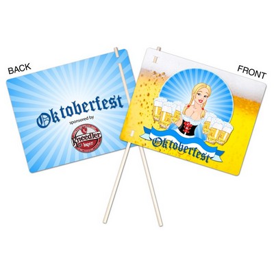 Flexible Plastic Flag - UV-Coated (1S) - 8.5x11 - 10 pt.