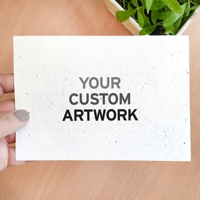 1-Sided Large Seed Paper Panel Card