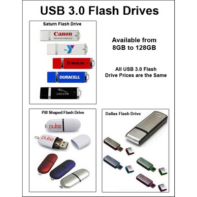 USB Flash Drive 3.0 - 32 GB Memory No Extra Tariff