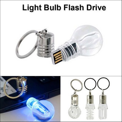 Light Bulb Flash Drive - 128 MB No Extra Tariff