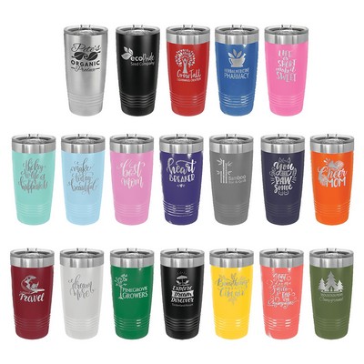 Polar Camel 20 oz. Ringneck Insulated Tumbler w/ Slider Lid