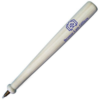 Wooden Mini Baseball Bat Pen