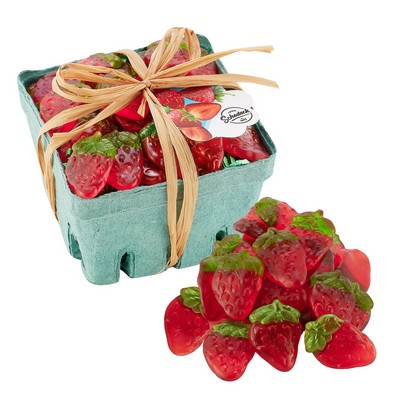 Candy Filled Produce Basket - Gummy Strawberries
