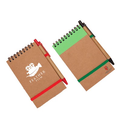 Notepad With Paper Pen