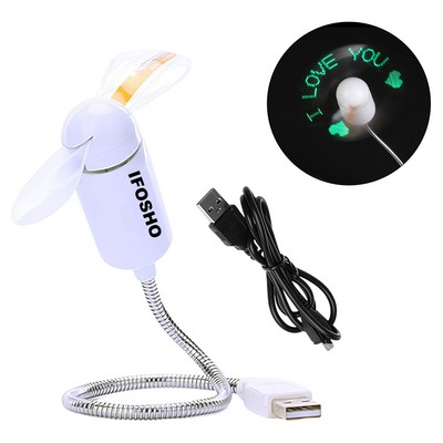 USB Programmable Led Fan