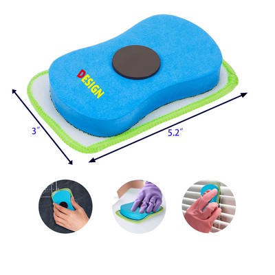 Washable Dustless Magnetic Chalkboard Eraser