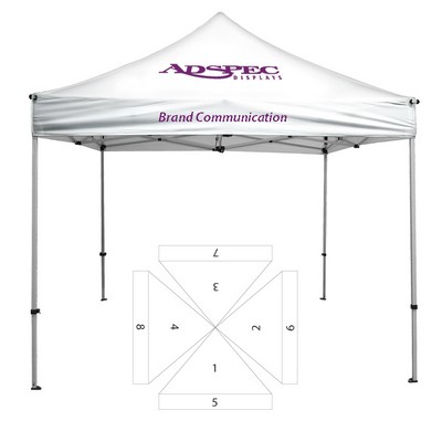 10' x 10' Extreme Canopy and Frame - Printed