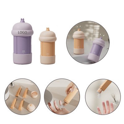 4-in-1 Portable Plastic Travel Lotion Dispenser