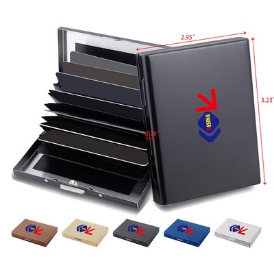 Rfid Credit Card Holder Protector Metal Wallet