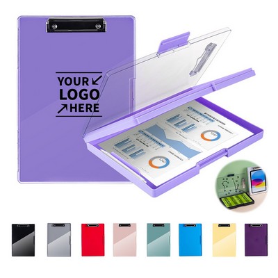 Dry Erase Plastic Nursing Clipboard Box