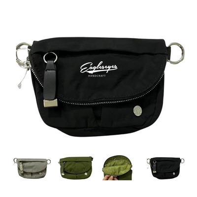 Waterproof Nylon Crossbody Storage Bag