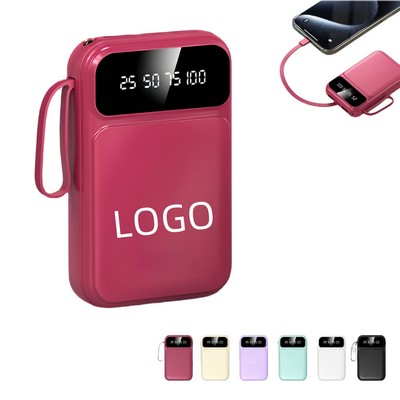 10000mAh Mini Portable Power Bank Charger