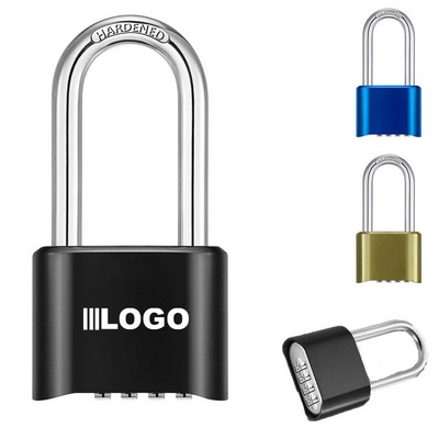 4 Digit Long Shackle Combination Lock