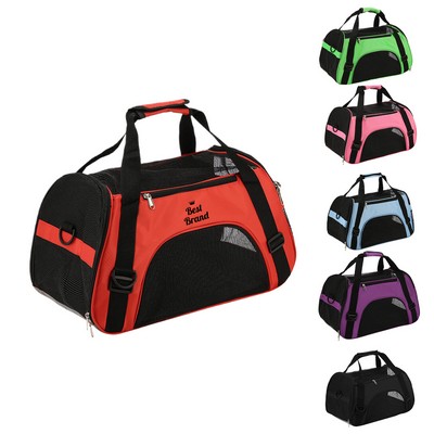 Collapsible Polyester Pet Travel Tote