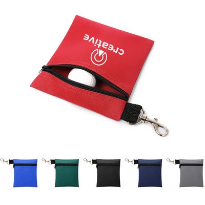 Golf Ball & Accessory Zipper Pouch