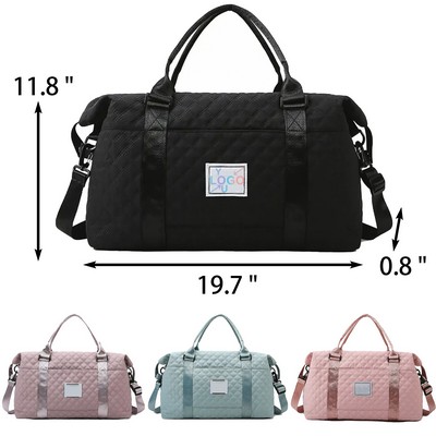 Multi-Function Sports Bag with Separate Wet Dry Sections