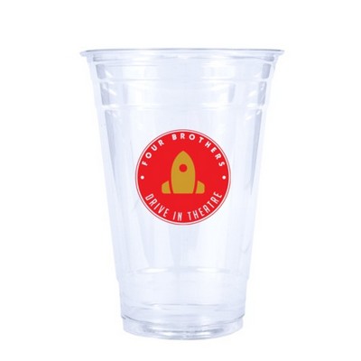 24 Oz. Clear PET Plastic Cold Cup