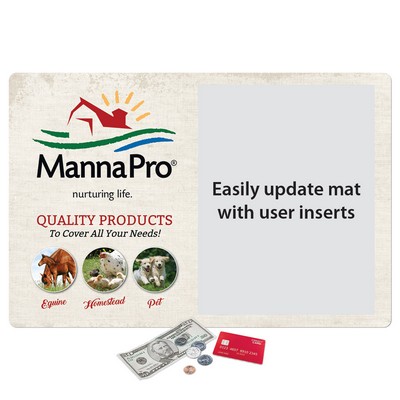 Frame-It Flex® Peel&Place® Ultra Thin Window Counter Mat-12"x18"x.015"