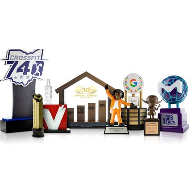 Custom Awards - Acrylic, Metal, Resin, Crystal