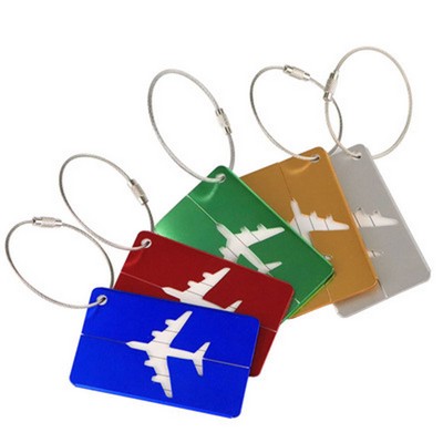 Metal Luggage Tag - Aluminum Alloy