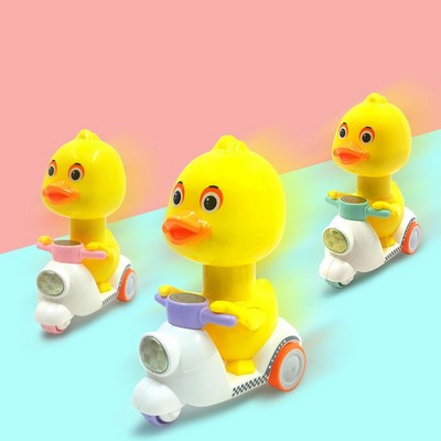 Pull Back Car w/Duck (4"x 1.4"x 5.2")