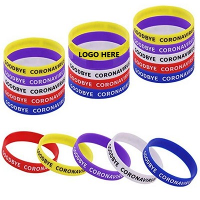 0.5" Silicone Wristbands