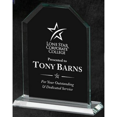Sable Arch Glass Award, 7 5/8" x 6 1/4"