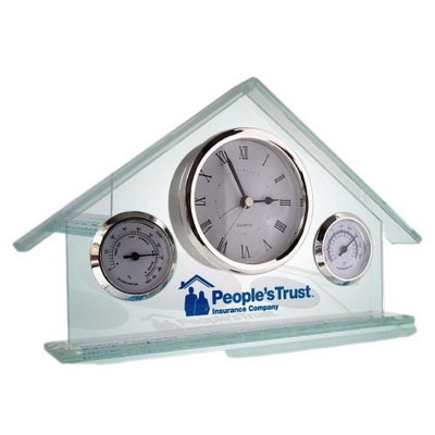Desk Clock With Acrylic Arch